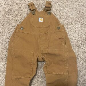 Carhartt Kids Tan Overalls